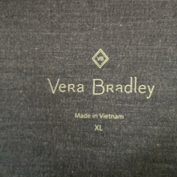 Vera Bradley lab jacket nurse top sz XL blue gray - Picture 3 of 10